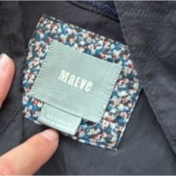 MAEVE Womens Jemima Carbon Gray Utility Drawstring Midi Shirt Dress Size US 2 - Picture 6 of 9